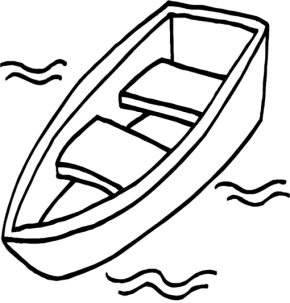 290x303 Row Boat Coloring Page Amp Coloring Book