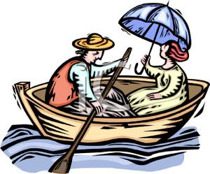 300x249 Row Boat Clipart Boatman