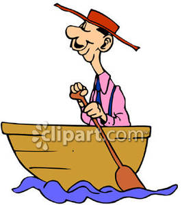 266x300 Row Boat Clipart