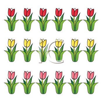 350x350 Tulip Clipart Row Flower