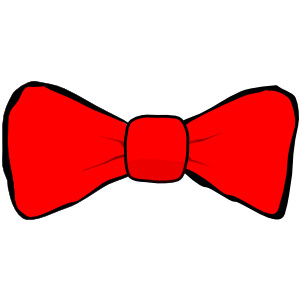 300x300 Red Bow Clipart