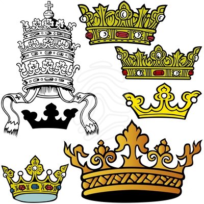 400x400 Royal Crown Clipart