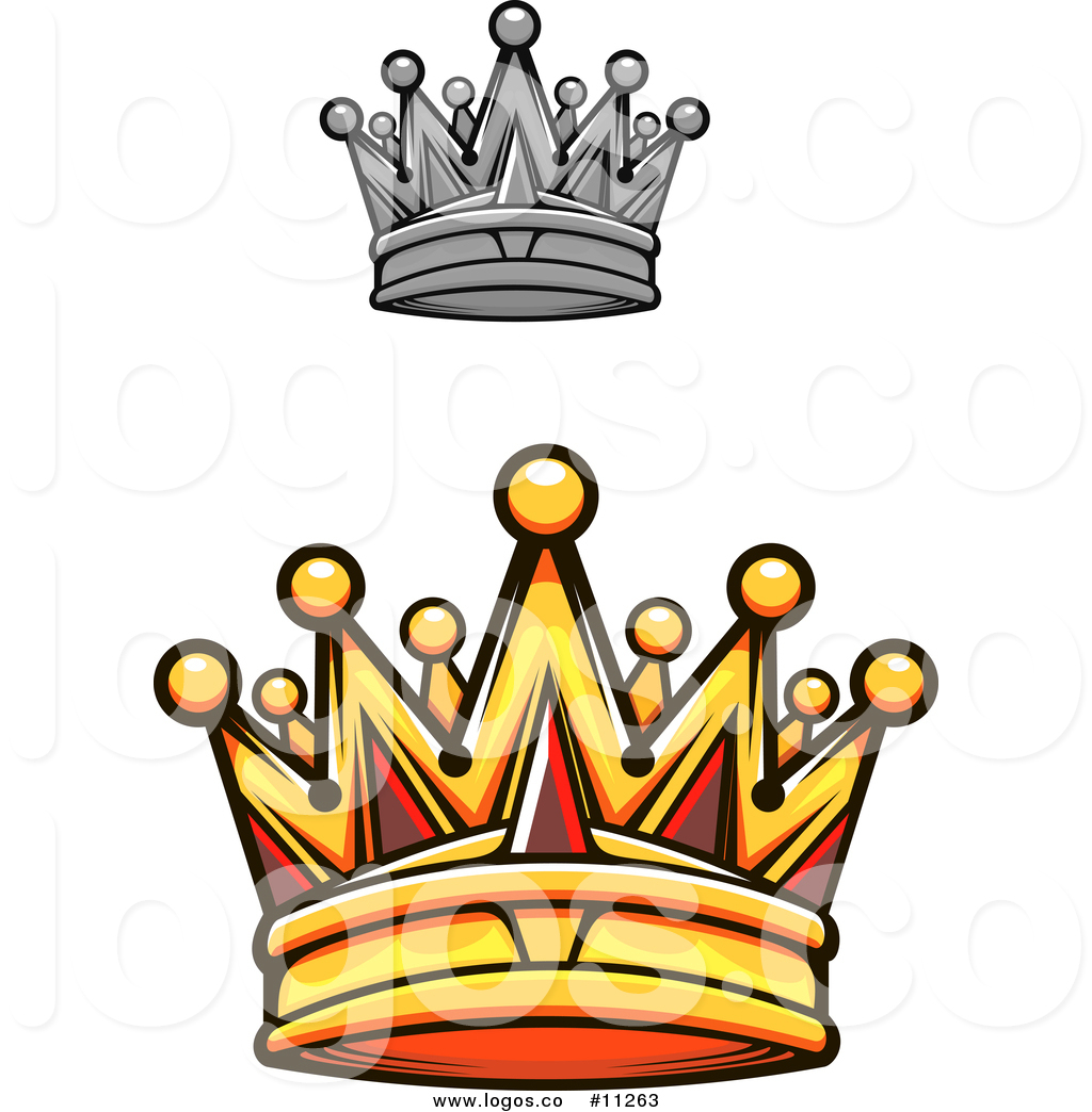 1024x1044 Royalty Free Vector Logo Of A Gold Royal Crown With Red Gems