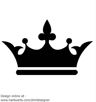 335x355 Crown Silhouette Clip Art