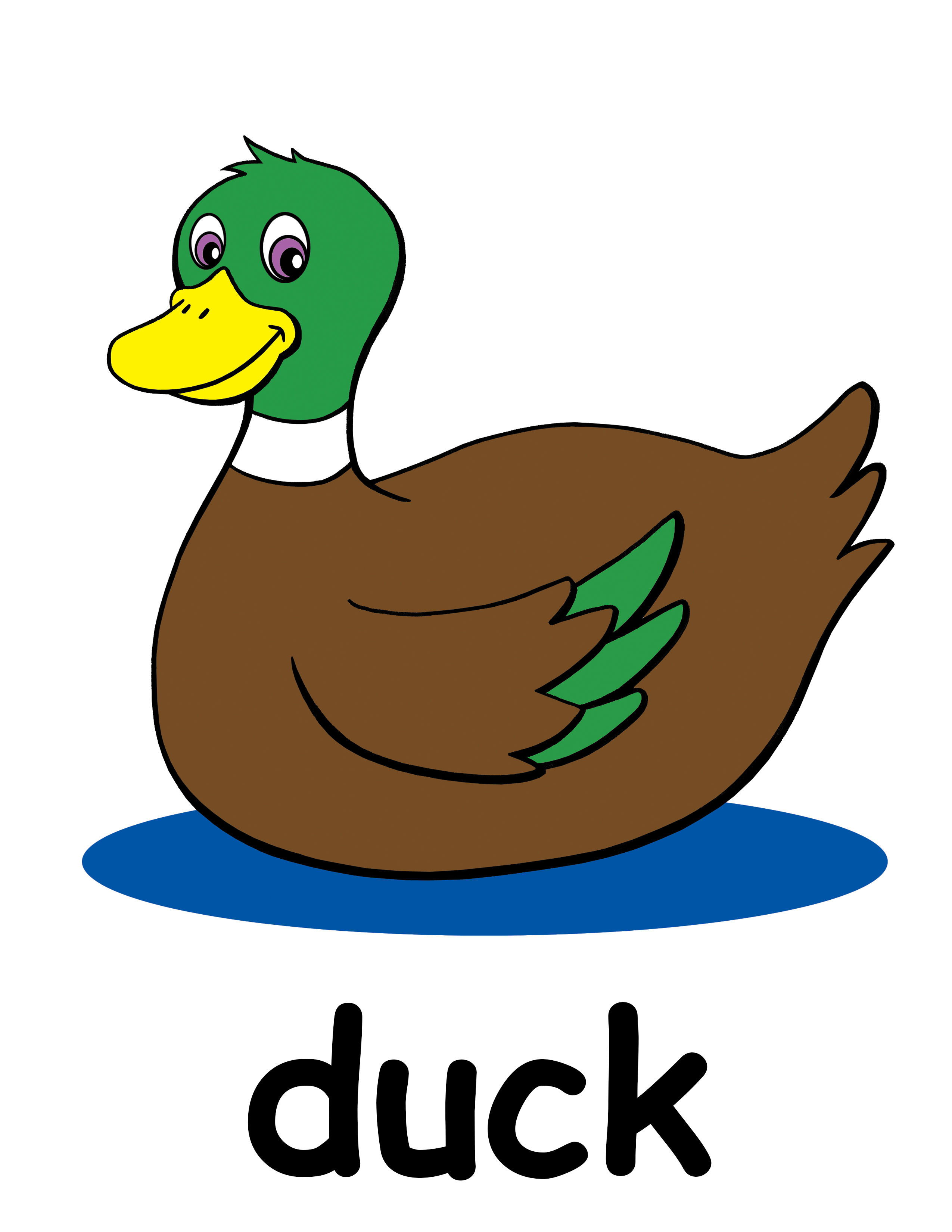2550x3300 62 Free Duck Clipart