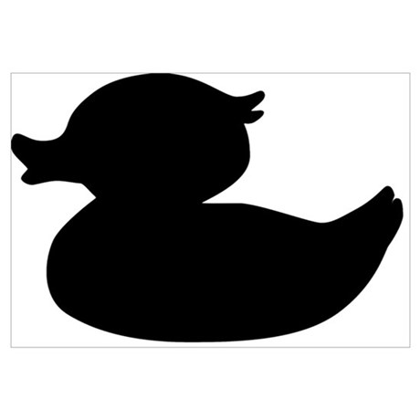 460x460 Rubber Duck Posters Cafepress