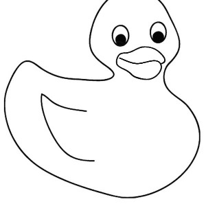 Rubber Duck Outline | Free download on ClipArtMag