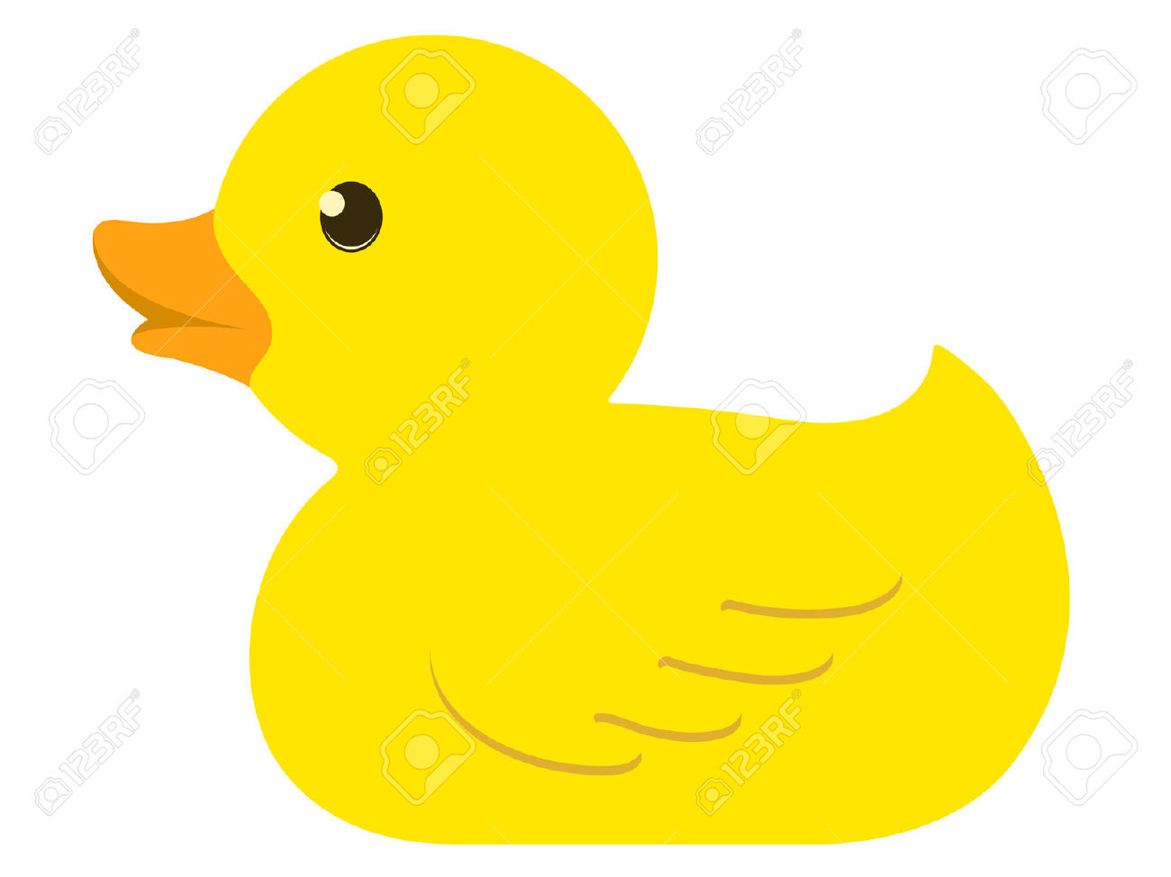 1300x974 Rubber Duck Outline Drawing Cute Duck Cartoon Drawing