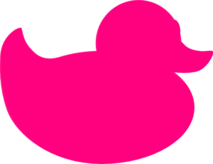300x231 Pink Rubber Duck Clip Art
