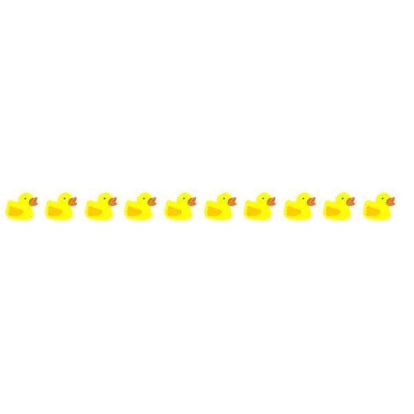 600x600 Rubber Ducky Border Clipart