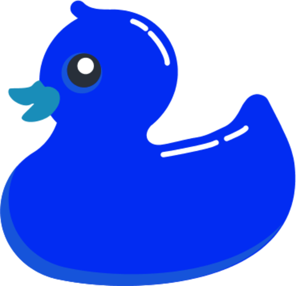 600x579 Rubber Duck Vector Clip Art