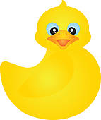 143x170 Rubber Duck Clip Art