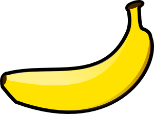 300x223 Banana Clip Art