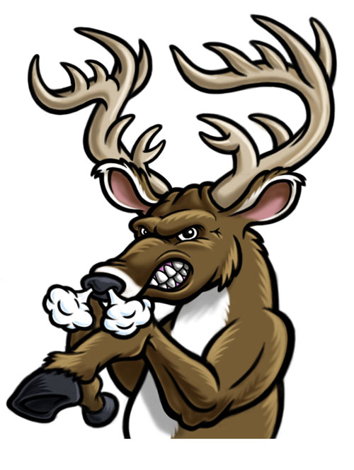 500x663 Football Clip Art Stag Cliparts