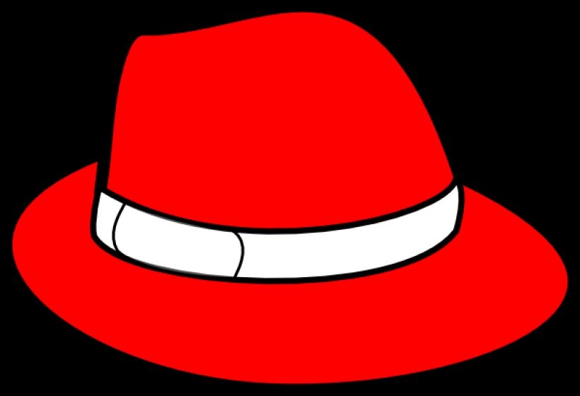 820x560 Clipart On Red Hat