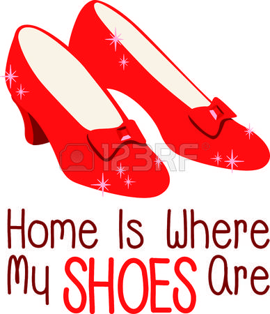 Ruby Slipper Clipart | Free download on ClipArtMag