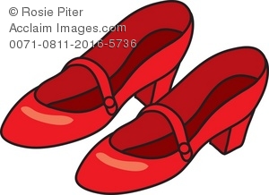 300x218 Shoe Clipart Red Shoe