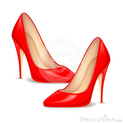 400x400 Clip Art Red Shoes Clipart