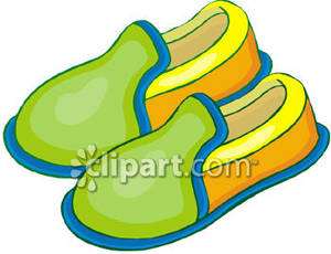 300x230 Slipper Art Clipart