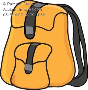 294x300 Backpack Or Book Bag Royalty Free Clip Art Picture