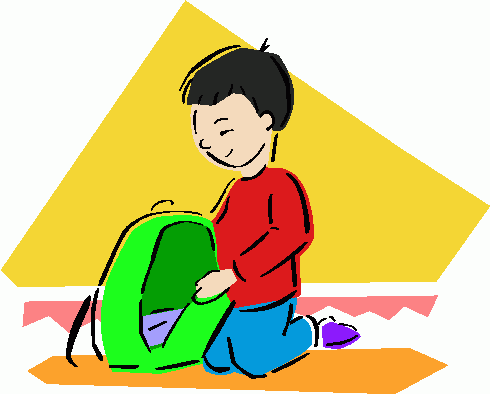 490x394 Bag Clipart Kid Backpack