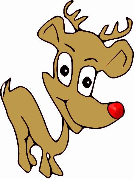 450x600 Rudolph Clip Art
