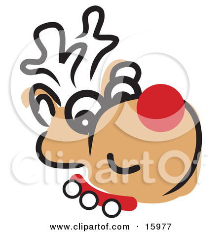 450x470 Rudolph Clip Art