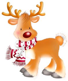 236x279 Cute Christmas Reindeer Transparent Png Clipart