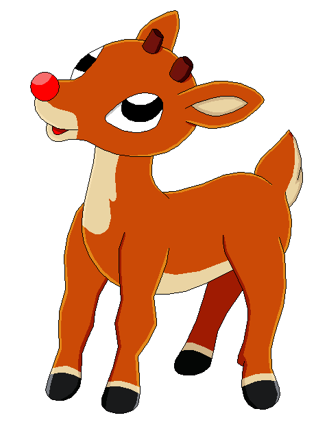 480x616 Rudolph The Red Nosed Reindeer By Mollyketty