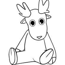 220x220 Rudolph The Red Nosed Reindeer Coloring Pages