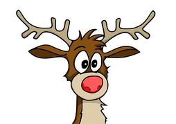 254x179 Rudolph The Reindeer Clipart
