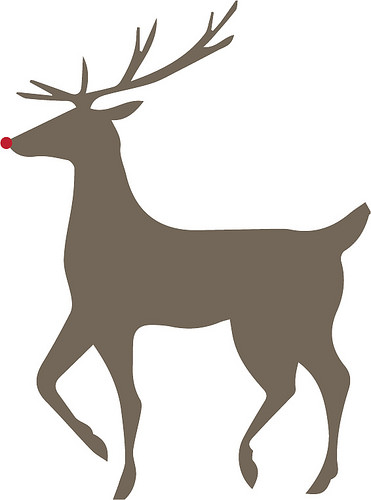 Rudolph Outline Cliparts | Free download on ClipArtMag