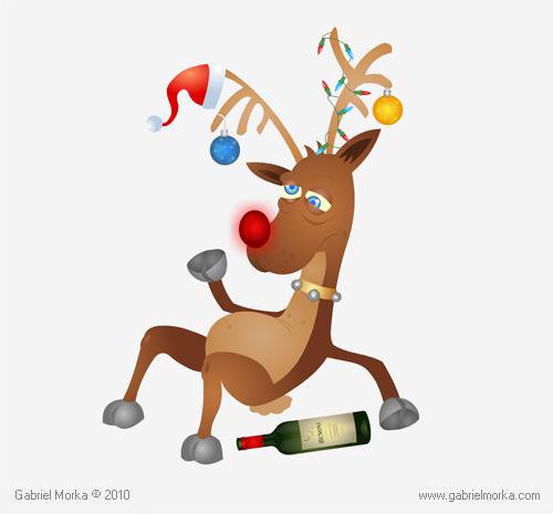 500x465 God On Twitter Rudolph The Red Nosed Reindeer Had A Very Shiny