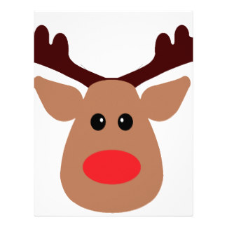 324x324 Rudolph Reindeer Template Merry Christmas Amp Happy New Year Arts