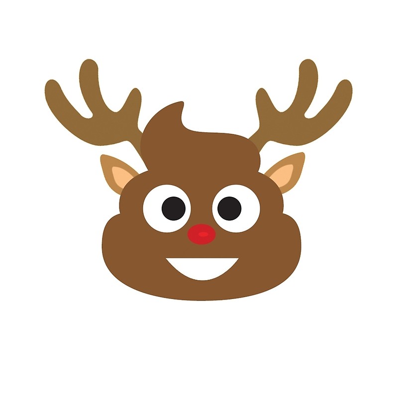 800x800 Rudolph The Red Nosed Reindeer Poop Emoji Mini Skirts By Akial