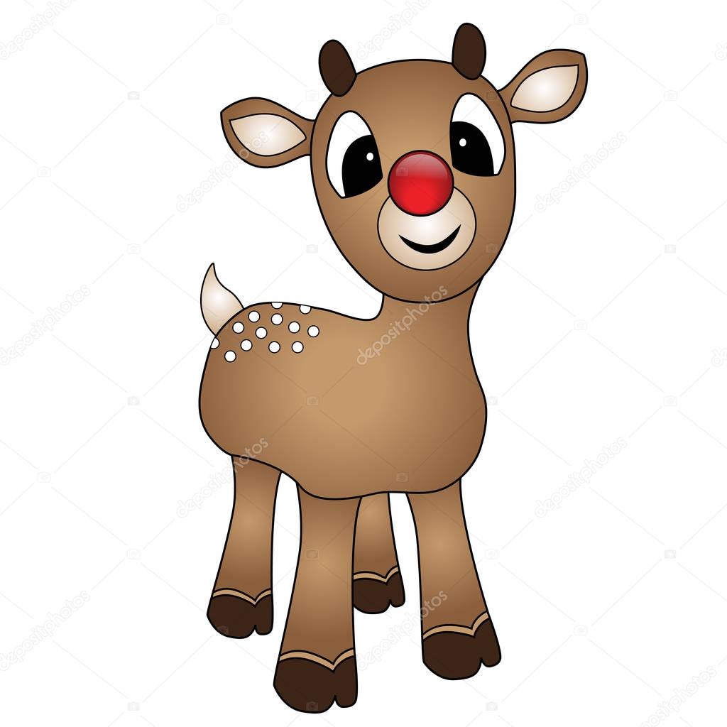1024x1024 Rudolph The Red Nosed Reindeer Stock Vector Smk0473