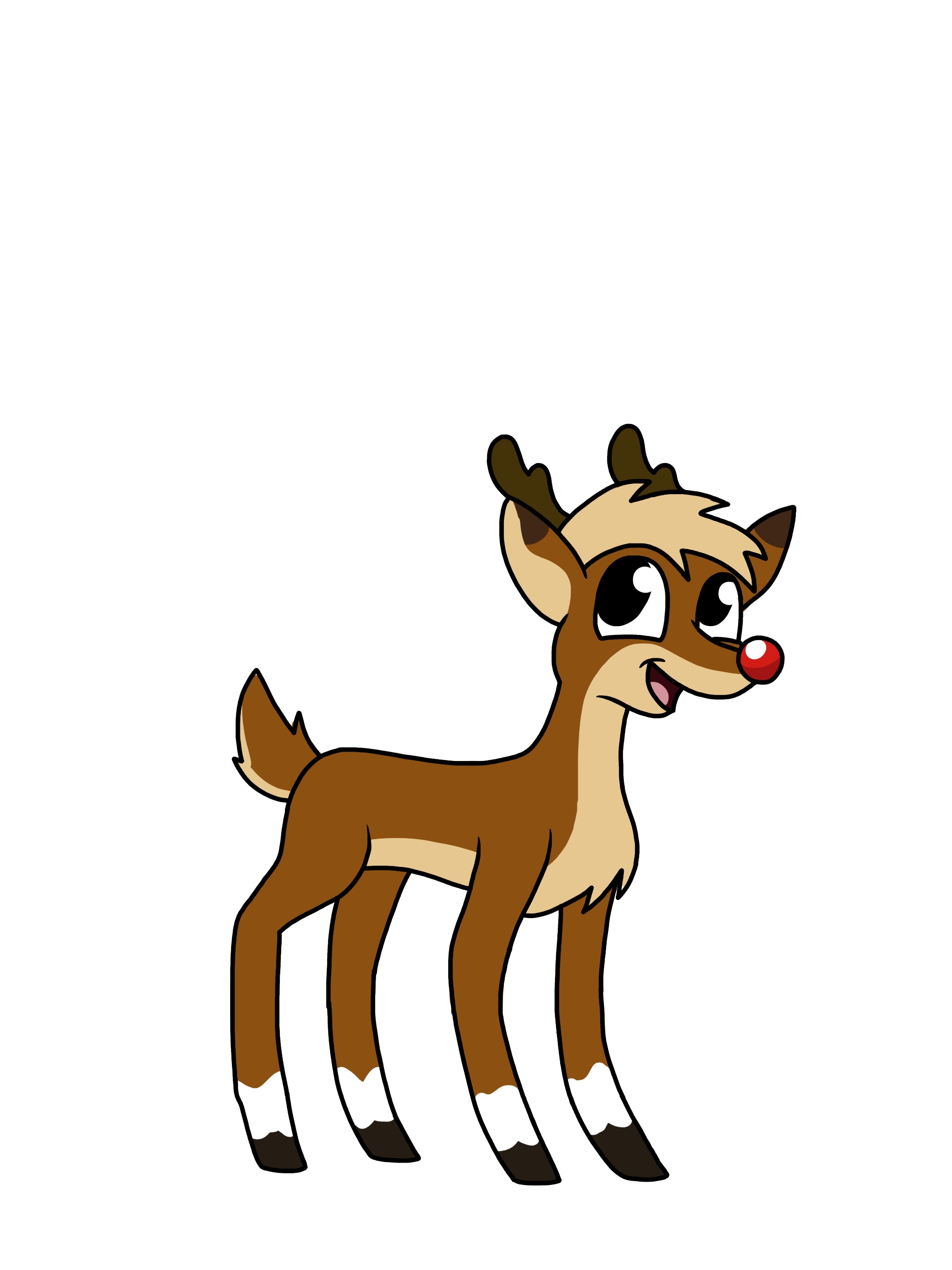 2048x2732 Son Of Rudolph The Red Nosed Reindeer Rally By Justsomepainter11