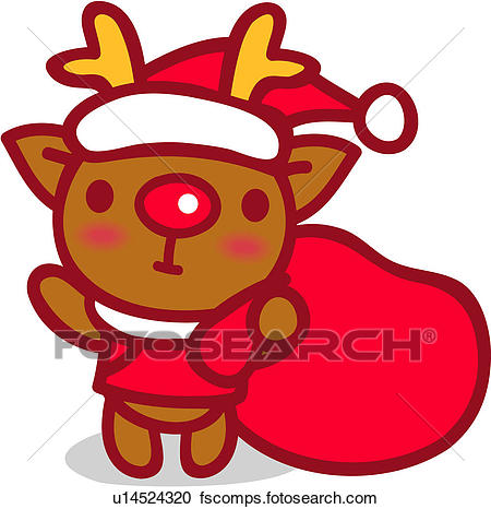 450x466 Clipart Of Red Nosed Reindeer, Animal, Reindeer, X Mas, Christmas
