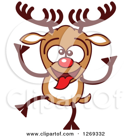 450x470 Rudolph Christmas Clipart