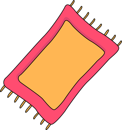 468x500 Pink Rug Clip Art