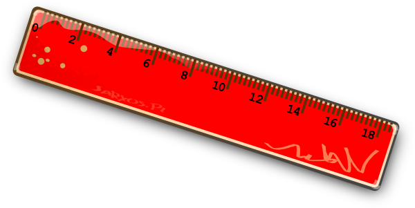 600x301 Ruler Clipart