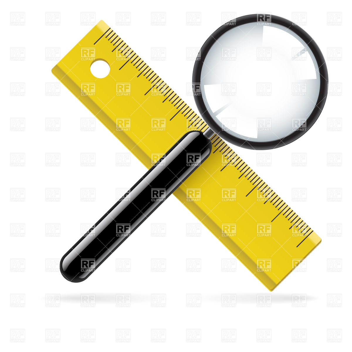 1200x1200 Centimeter And Inch Ruler Royalty Free Vector Clip Art Image