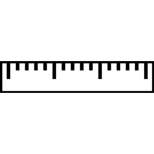 300x300 Ruler Clipart