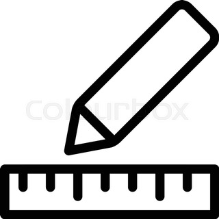 320x320 Set Of Drawing Tools. Engineering Symbol. Vector Clip Art Stock
