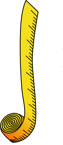 258x594 Metric Ruler Cliparts