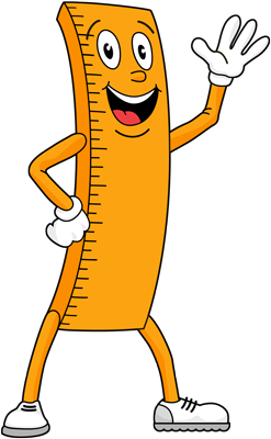 247x400 Orange Ruler