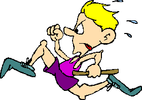 280x197 Clipart Running