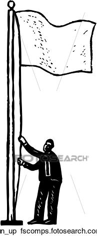 194x470 Clipart Of Run It Up The Flag Pole Run Up