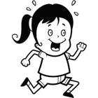 140x140 Kids Clip Art Black And White Clipart Panda