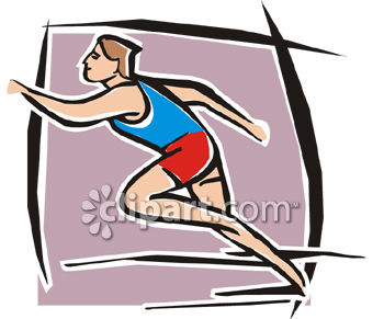 350x291 Athlete Sprinting And Running In A Race